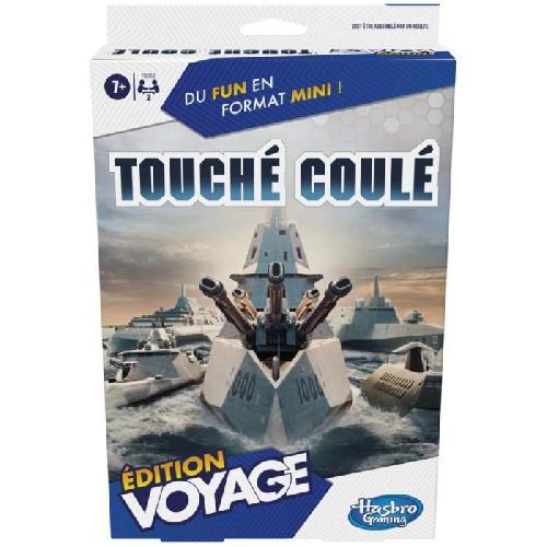 Jeu De Societe - Jeu De Plateau Touché coulé Voyage. jeu de société de voyage pour 2 joueurs. jeu de voyage. jeu pour enfants. Des  7 ans. Hasbro Gaming