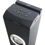 Enceinte - Haut-parleur Nomade - Portable - Mobile - Bluetooth Tour de son Bluetooth INOVALLEY HP41-BTH - 2 x 30 Watts - Radio FM - USB - Carte micro SD - Entrée AUX-IN - Noir