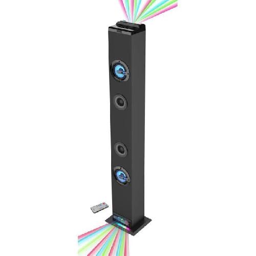 Enceinte - Haut-parleur Nomade - Portable - Mobile - Bluetooth Tour de son lumineuse - INOVALLEY - HP58 BTH