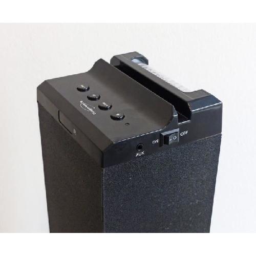 Enceinte - Haut-parleur Nomade - Portable - Mobile - Bluetooth Tour de son lumineuse - INOVALLEY - HP58 BTH