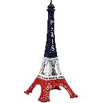 Tour Eiffel Paris 3 Couleurs 13cm x4