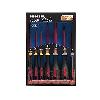Tournevis Jeu de 7 tournevis isoles - Pozidriv -PZ- et plats - 1000V - BAHCO