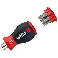 Tournevis WIHA - Tournevis Tom pouce 6 embouts PH1 PH2 PH3