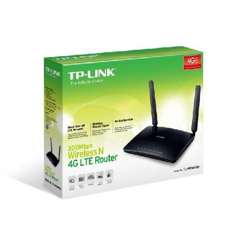 Modem - Routeur TP-LINK 4G LTE Routeur WiFi N 300M TL-MR6400