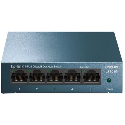 Switch - Hub Ethernet - Injecteur TP-Link LS105G Switch Ethernet 5 ports 10-100-1000 Mbps