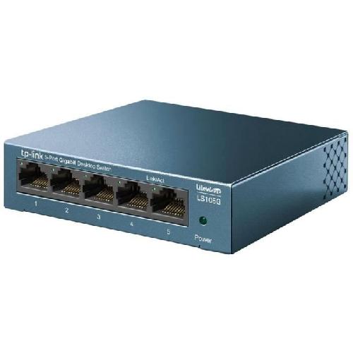 Switch - Hub Ethernet - Injecteur TP-Link LS105G Switch Ethernet 5 ports 10-100-1000 Mbps