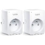 TP-Link Tapo Prise Connectée WiFi. compatible avec Alexa et Google Home. Commande Vocale. Contrôler a distance. Tapo P100(2-pack)