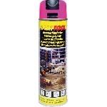 Peinture Auto Traceur De Chantier Tp Rose Fluo Spray 500ml Motip