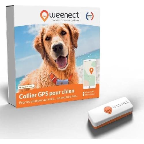 Kit Securite - Protection Traceur GPS pour Chien - Weenect XS -White Edition 2023-
