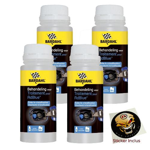 Additif Performance - Entretien - Nettoyage - Anti-fumee Traitement Anti Cristallisation pour Adblue 100ml x4
