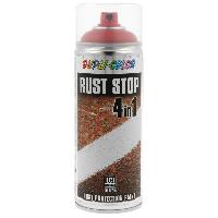 Traitement anti-rouille Anti Rouille 4 En 1 Ral3002 Dupli Rust Stop 400 Ml Rouge carmin