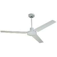 Traitement De L Air FARELEK - SEYCHELLES O 122 cm - Ventilateur de plafond reversible - 3 pales metal laquees blanc - 112416