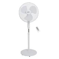 Traitement De L Air OCEANIC Ventilateur de pied - 45 W - O 44 cm - 3 vitesses - Oscillant - Inclinable - Blanc