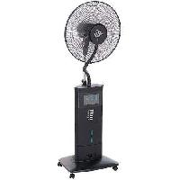 Traitement De L Air YELLOWSTONE - Ventilateur brumisateur sur pied O40cm 100W noir