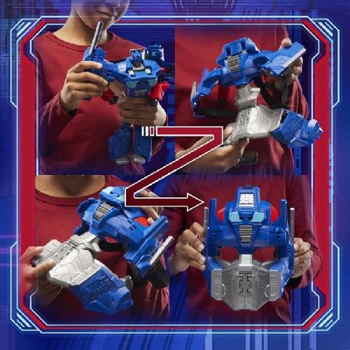 Figurine Miniature - Personnage Miniature Transformers One figurine 2-en-1 Optimus Prime -Orion Pax- de 25 cm. se convertit en masque. jouets interactifs pour filles et garc