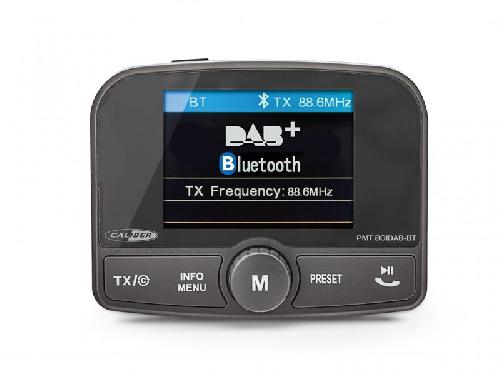 Transmetteur Fm De Voiture Transmetteur DAB+ FM Bluetooth AUX IN AUX OUT