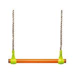 Agres De Balancoire - Ages De Portique Trapeze métal pour portique 1.90 a 2.50m - TRIGANO - Orange - Pour enfant de 3 a 12 ans