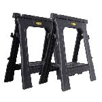 Tréteaux pliables professionnels STANLEY - STST1-70713 - Lot de 2 - 450kg