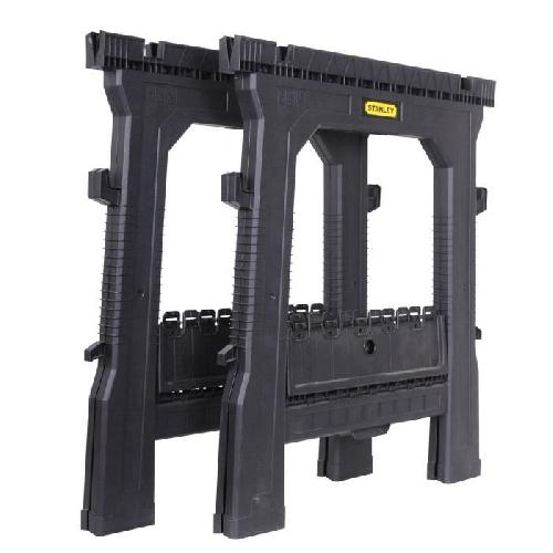 Treteau Tréteaux pliables professionnels STANLEY - STST1-70713 - Lot de 2 - 450kg