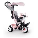 Tricycle évolutif Smoby Baby Driver Plus - Rose