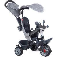 Tricycle Pour  Enfant SMOBY Tricycle enfant évolutif Baby Driver Plus - Structure métal - Gris