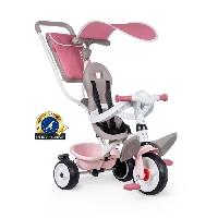 Tricycle Pour  Enfant Tricycle évolutif enfant Smoby Balade Plus - Rose