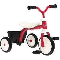 Tricycle Pour  Enfant Tricycle - Smoby - Rookie - Cadre et guidon en métal - Confortable et robuste