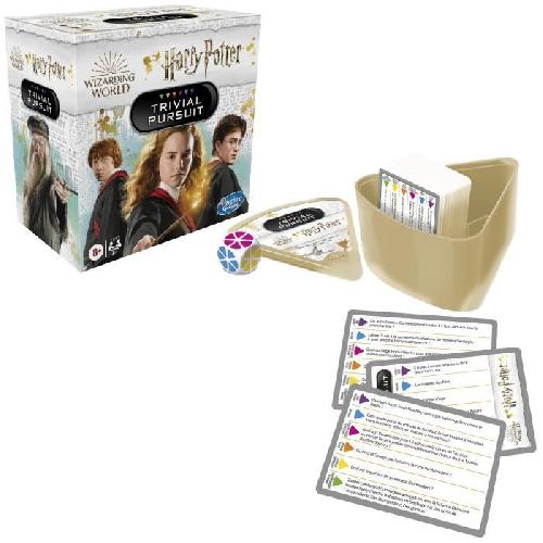 Jeu De Societe - Jeu De Plateau Trivial Pursuit Harry Potter. Jeu de société de questions-réponses compact. 600 questions. Hasbro Gaming. Wizarding World. Des 8 ans