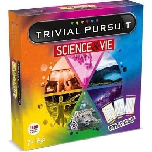 Jeu De Societe - Jeu De Plateau TRIVIAL PURSUIT SCIENCE et VIE - Jeu de plateau - WINNING MOVES