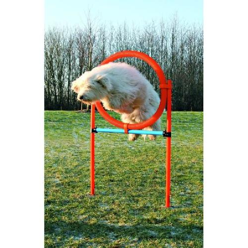 Materiel D'entrainement - Agility TRIXIE Cerceau d'agilité pour chiens 115 x 3cm plastique