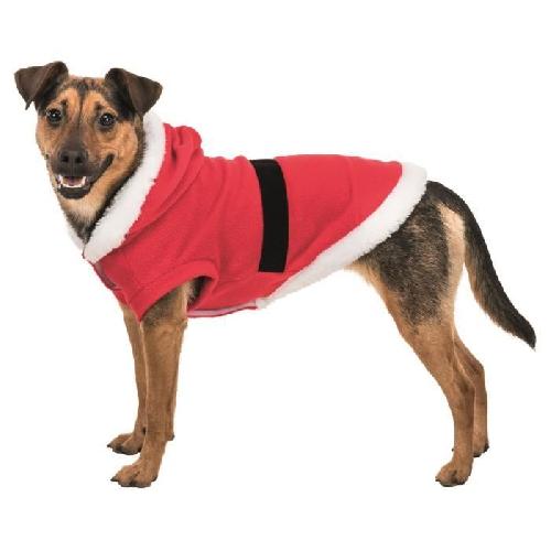 TRIXIE Manteau Xmas Santa - S- 35 cm - Rouge - Pour chien