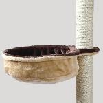 TRIXIE Sac confort pour arbre a chat Ø38 cm  - Brun et beige - Pour chat