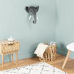 Objet De Decoration Murale Trophee elephant peluche - Style enfant