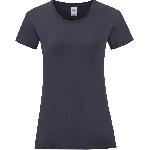 T-shirt Tshirt Femme Taille M - Iconic Fruit Of The Loom - Marine