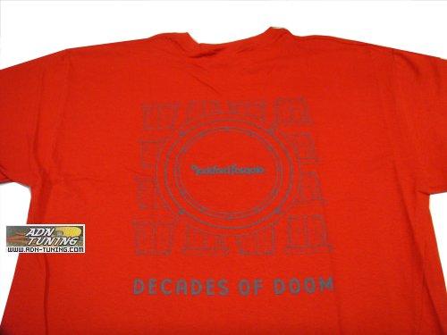 T-shirt Tshirt Rockford Fosgate - Decade Of Doom - Taille XL