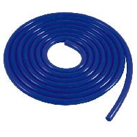 Tube de depression silicone - Bleu - D5mm - Lg 3m