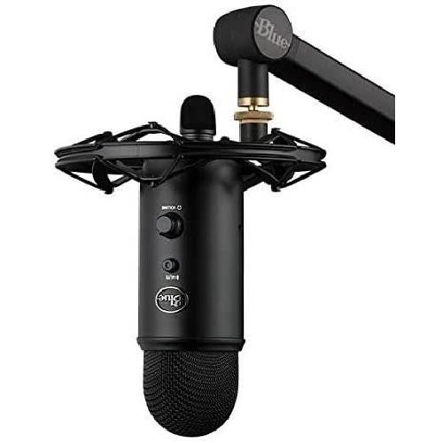 Microphone Pc Tubulaire Bras Articule - LOGITECH G - Blue Compass - Streaming - Pour Microphone - Noir