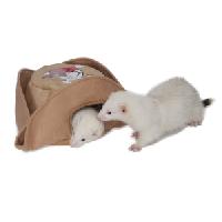 Tunnel chapeau de pirate pour furet