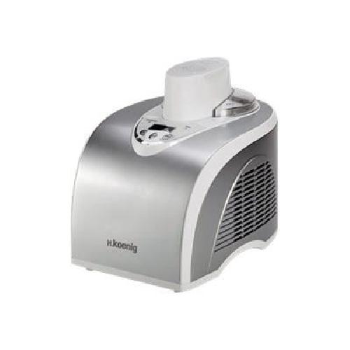 Sorbetiere - Machine A Glace Turbine a glaces HKoeNIG - HF180 - Capacite 1 L - Preparation rapide- 30 a 40min - 135W