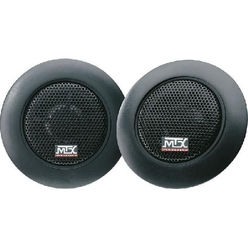 Enceinte De Voiture - Haut-parleur De Voiture Tweeters neodyme - MTX AUDIO - TX225T - O25mm 4O 65W RMS 450W Peak dome soie filtres passifs inclus