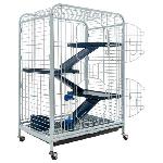 Cage TYROL Cage tower 64x44x93cm - Pour rongeur