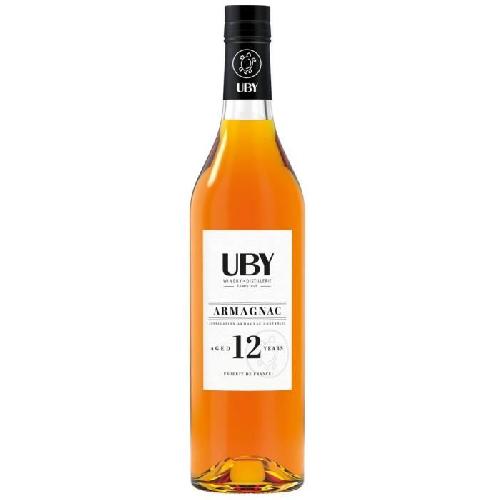 Digestif-eau De Vie UBY - Armagnac Authentique - 12 ans - 70cl