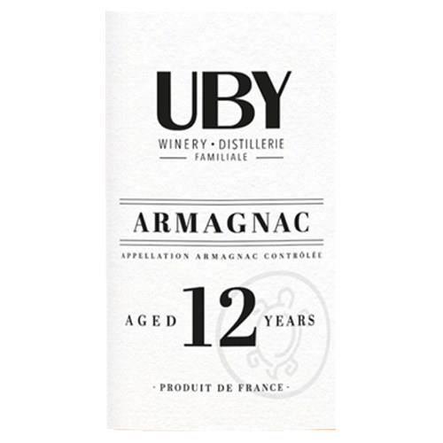 Digestif-eau De Vie UBY - Armagnac Authentique - 12 ans - 70cl