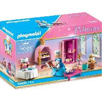 Univers Miniature - Habitation Miniature - Garage Miniature PLAYMOBIL - 70451 - Pâtisserie du palais - Rose et blanc - Plastique - 133 pieces