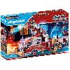 Univers Miniature - Habitation Miniature - Garage Miniature PLAYMOBIL 70935 Camion de pompiers avec échelle. City Action. Les pompiers. 113 pieces. Des 5 ans