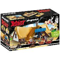 Univers Miniature - Habitation Miniature - Garage Miniature PLAYMOBIL 71266 Asterix Hutte d'Ordralfabetix. village d'Asterix. Jouet de collection. Des 5 ans