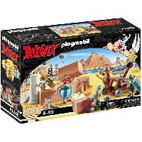 Univers Miniature - Habitation Miniature - Garage Miniature PLAYMOBIL 71268 Numerobis et la bataille du Palais. Siege des Romains. 56 pieces. Asterix