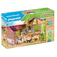 Univers Miniature - Habitation Miniature - Garage Miniature PLAYMOBIL 71304 Ferme avec panneaux solaires. Country La vie a la ferme. 182 pieces. Des 4 ans