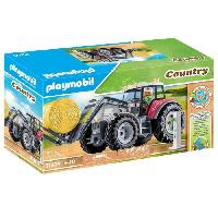 Univers Miniature - Habitation Miniature - Garage Miniature PLAYMOBIL 71305 Grand tracteur electrique. Country La vie a la ferme. 31 pieces. Des 5 ans