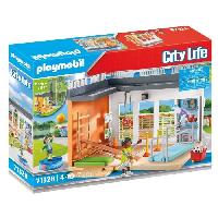 Univers Miniature - Habitation Miniature - Garage Miniature PLAYMOBIL 71328 Salle de sport- City Life - L'ecole - Aimer apprendre Univers scolaire